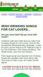 Mobile Screenshot of catdrinkingsongs.com